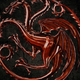 The logo for House of the Dragon, the new HBO Game of Thrones show.